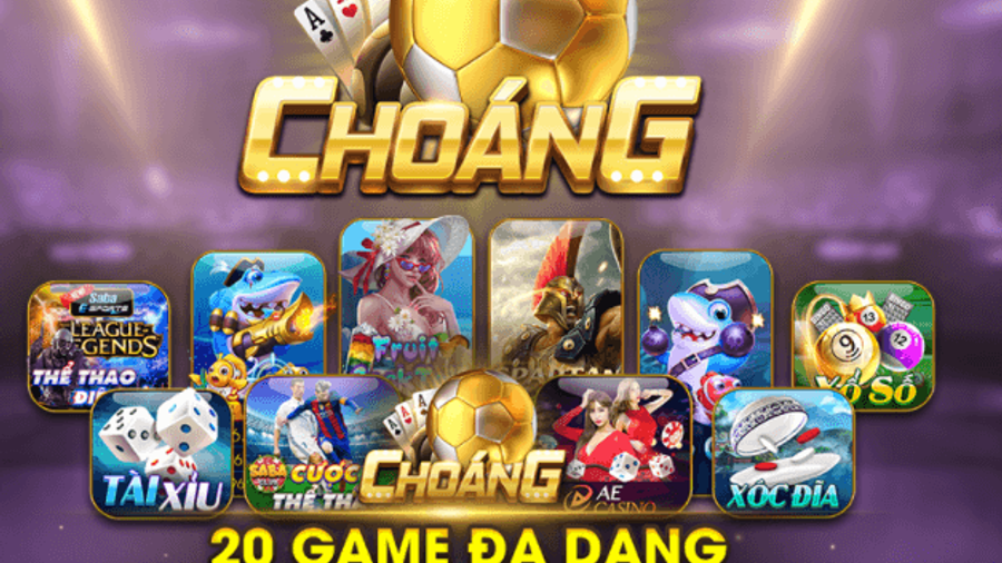 Choáng Club - Game bài đổi thưởng Tiền về chớp nhoáng